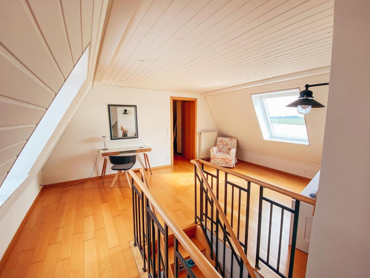 Rheinloft 3 - Grosse Giebelwohnung Mit Dachterrassen An Der Rheinpromenade 엠메리흐 외부 사진